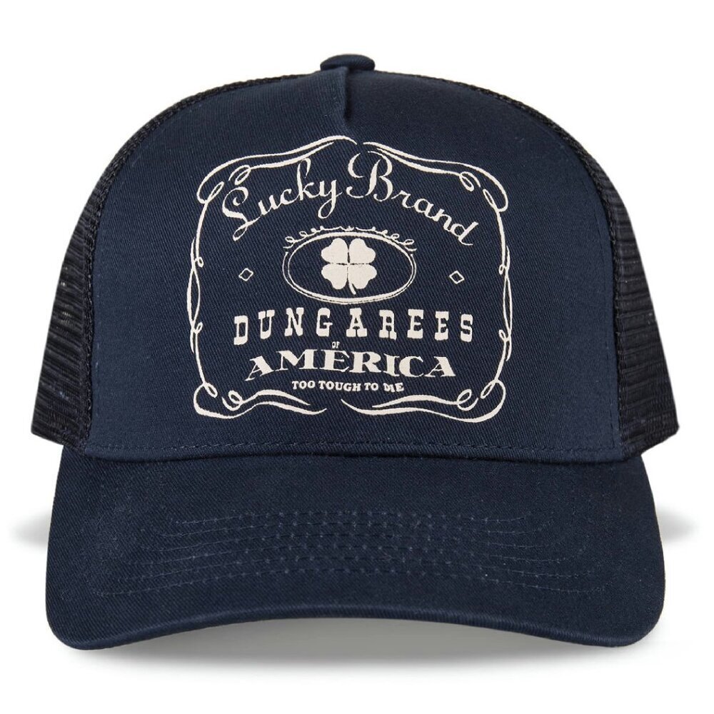 Adjustable Snapback Trucker Hat Mesh Back Cotton Twill Baseball Cap